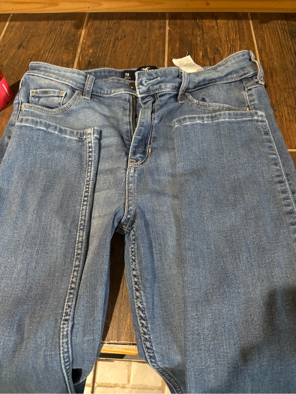 Hollister Women's Light Blue Skinny Jeans
